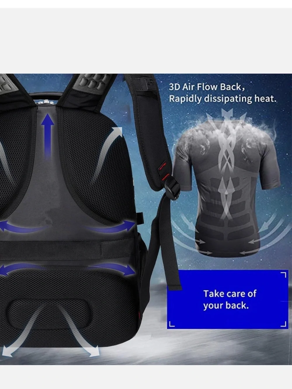 Extra LargeTravel Laptop Backpack Usb Charging Port 17 Inch Computer Shrradoo